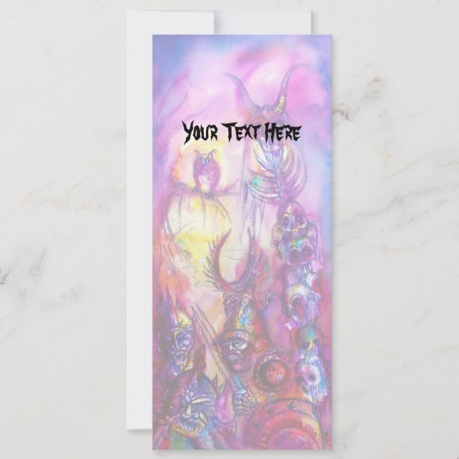 HALLOWEEN MONSTERS / ORK WAR Fantasy Card (Front)