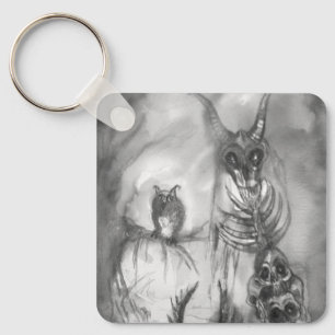 HALLOWEEN MONSTERS / ORK WAR Fantasy Keychain