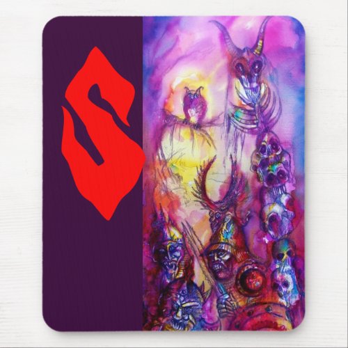 HALLOWEEN MONSTERS  ORK WAR Fantasy Mouse Pad