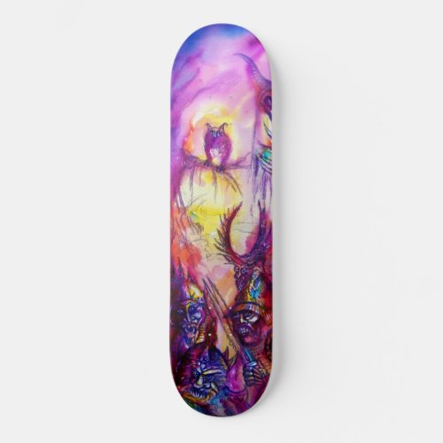 HALLOWEEN MONSTERS  ORK WAR Fantasy Skateboard Deck