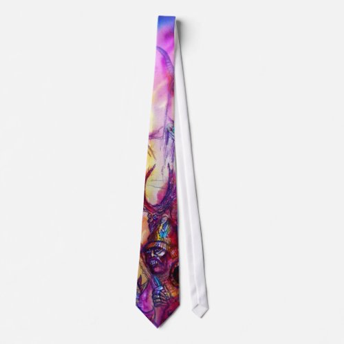 HALLOWEEN MONSTERS  ORK WAR Fantasy Tie