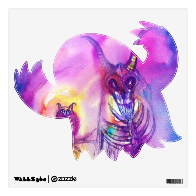 HALLOWEEN MONSTERS / ORK WAR Fantasy Wall Decal (Front)