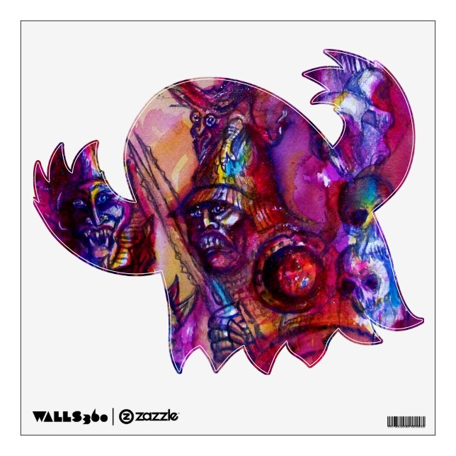 HALLOWEEN MONSTERS / ORK WAR Fantasy Wall Decal (Front)