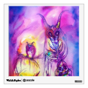 HALLOWEEN MONSTERS / ORK WAR Fantasy Wall Sticker