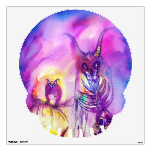 HALLOWEEN MONSTERS / ORK WAR Fantasy Wall Sticker