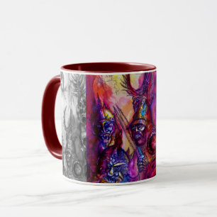 HALLOWEEN MONSTERS / ORK WAR Horror Rave Mug