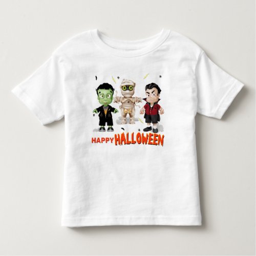 Halloween Monsters  Toddler T_shirt