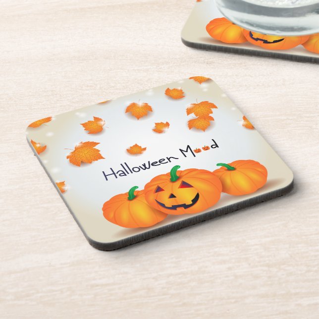 Halloween Mood Beverage Coaster (Left Side)