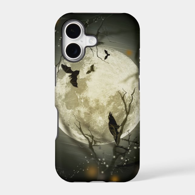 Halloween Moon Iphone Case (Back)