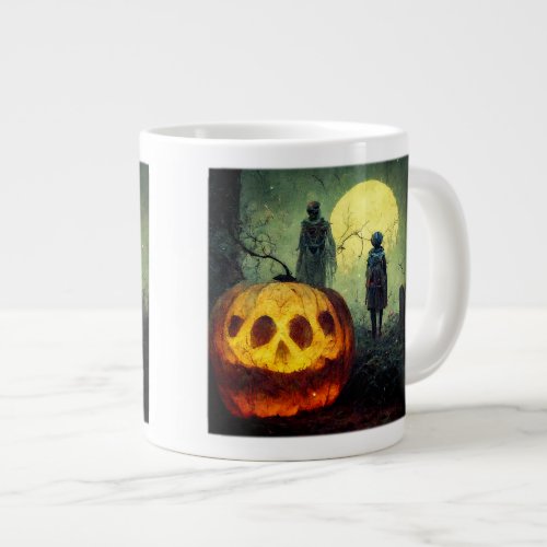 Halloween Moon Jumbo Mug 