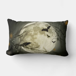 Halloween Moon Lumbar Pillow