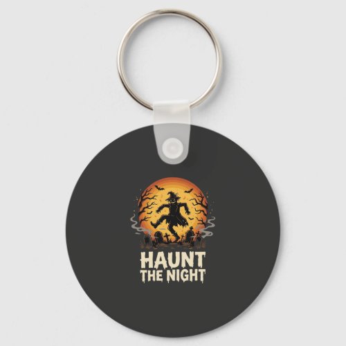 Halloween Moon Trickster Night Keychain