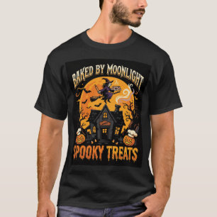 Halloween Moonlight Bakery Witch T-Shirt