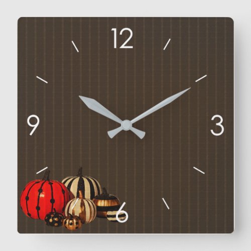 Halloween Moonlight Haunted House Square Wall Cloc Square Wall Clock