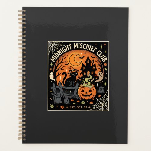 Halloween Moonlit Cat Haunt_2 Planner