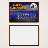 Halloween Moonlit Party Scene (Front & Back)