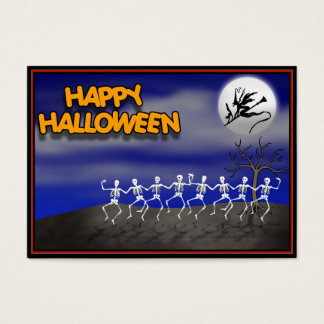 Halloween Moonlit Party Scene