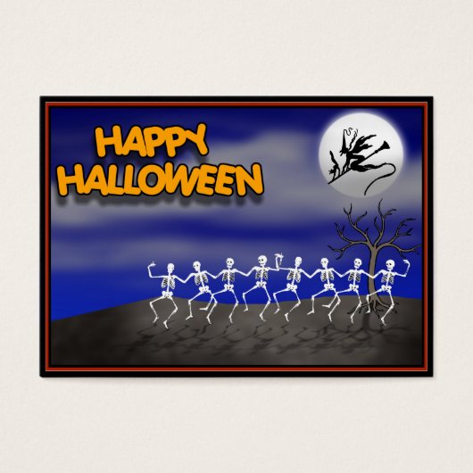 Halloween Moonlit Party Scene (Front)