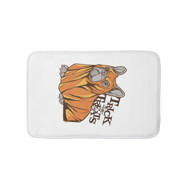 Halloween mops bath mat (Front)