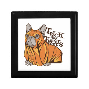 Halloween mops gift box