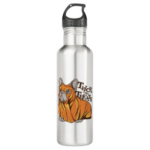 Halloween mops stainless steel water bottle