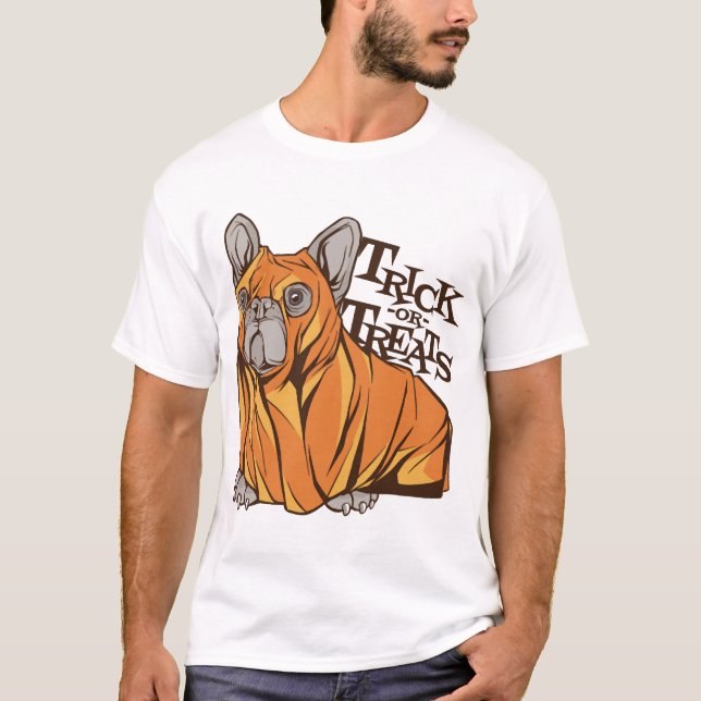 Halloween mops T-Shirt (Front)
