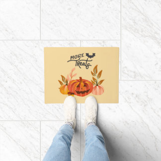 Halloween ・ MORE TREATS Neutral foot mat