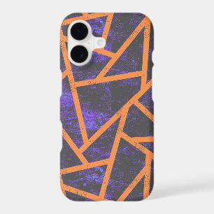 Halloween mosaic patttern iPhone 17 case