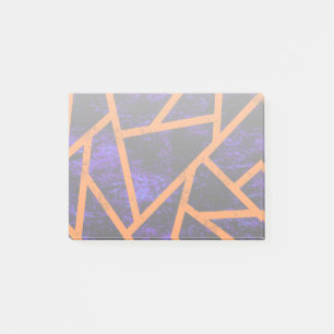 Halloween mosaic patttern post-it notes