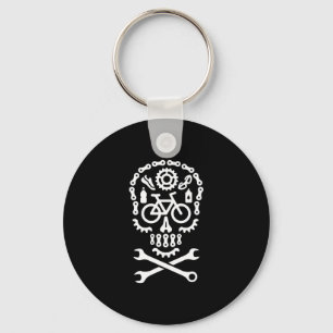 Halloween mountain bike MTB cycling bicycle sugar Keychain