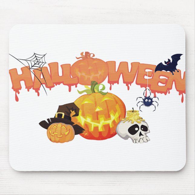 Halloween Mouse Pad (Front)