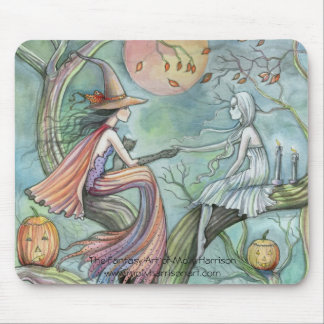Halloween Mousepad, 'Timeless Connection' Witch Mouse Pad
