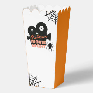 Halloween Movie Night Favor Boxes