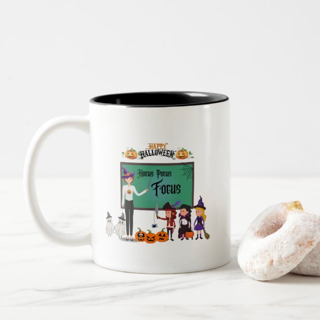 Halloween Mug (With Donut)
