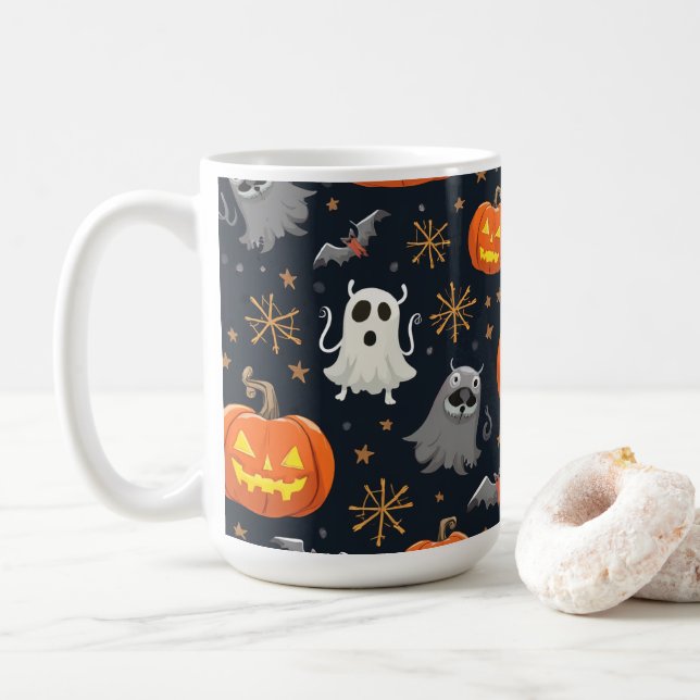 Halloween Mug Cup (With Donut)