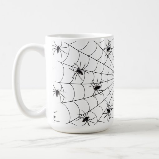 Halloween Mug/Spiders and Spider web Coffee Mug | Zazzle