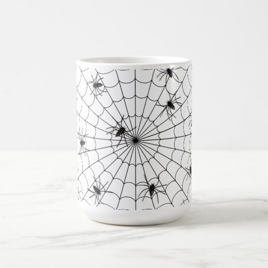 Halloween Mug/Spiders and Spider web Coffee Mug | Zazzle.com