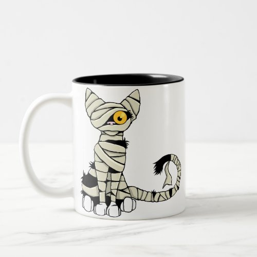 Halloween Mummy Cat Mug