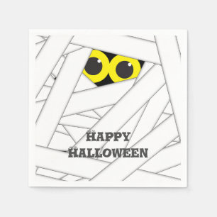 Halloween Mummy Costume Party Cute Napkins