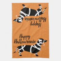 Dachshunds Tea Towel Sausage Dog Cotton Kitchen Dining 