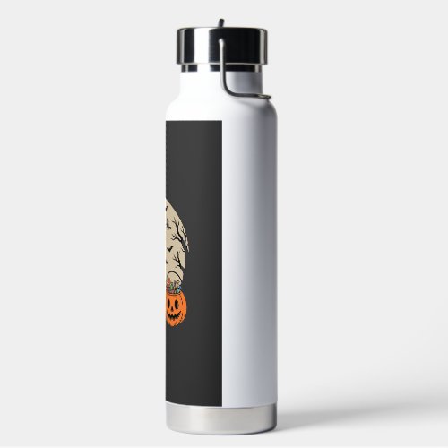 Halloween Mummy Dog and Pumpkin Candy Water Bottle