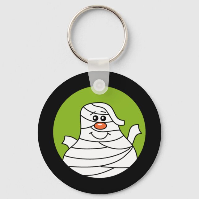 Halloween Mummy Keychain (Front)