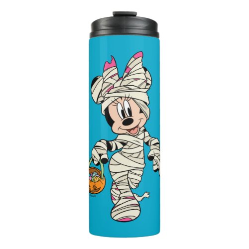 Halloween Mummy Minnie Mouse Thermal Tumbler