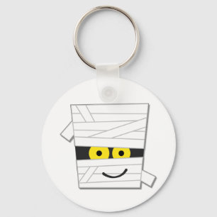 Halloween Mummy Tshirts and Gifts Keychain