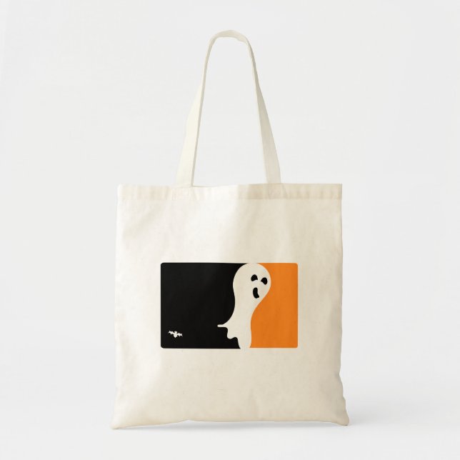 Halloween MVP Ghost Logo Tote Bag (Front)