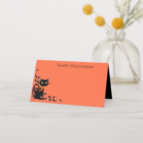 Halloween Name Place Cards