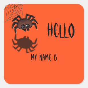 Halloween Name Tag