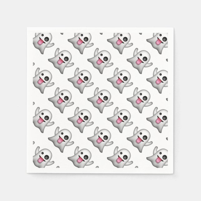 Halloween Napkin/Ghost Paper Napkins (Front)