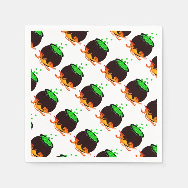 Halloween Napkin/Witch's Brew Napkins (Front)