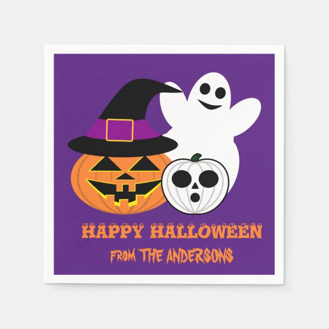 Halloween Napkins (Front)